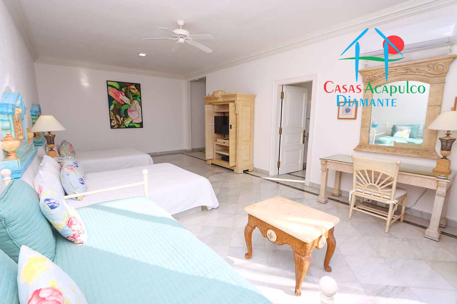 Villa Jade - Recámara 5 Goleta 3